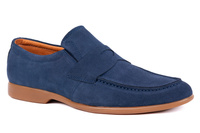 Mokasyny męskie granatowe Łukbut 24060-4-J-297