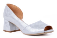Srebrne czółenka z odkrytym noskiem 21810-3-L-239