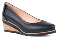 Skórzane czółenka damskie Łukbut 24950-3-J-001