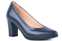 Skórzane czółenka damskie Łukbut  25000-4-J-352 