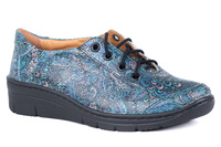 Damskie pólbuty komfortowe na koturnie  Łukbut 15330-3-J-622 