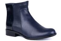 Botki damskie granatowe Łukbut 13270-3-Z-220Ł/296Ł