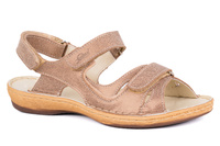 Sportowe sandały damskie  na rzepy  Łukbut 6370-3-L-618 