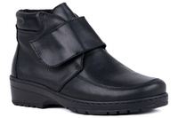 Trzewiki damskie czarne Łukbut 13690-3-Z-100 