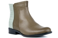 Botki damskie oliwka Łukbut 13270-3-Z-010-138 