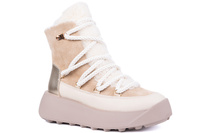 Beżowe trekkingi damskie Łukbut 23040-3-Z-243 