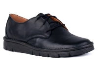 Półbuty damskie komfortowe wiązane , na szersze stopy Łukbut 17950-3-J-100