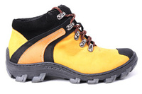 Żółte  trekkingi damskie Łukbut 621