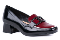 Skórzane czółenka damskie Łukbut  25130-4-J-001 