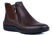 Jesienno- zimowe trzewiki damskie brązowe, Łukbut 11890-3-Z-287 