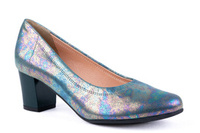  Klasyczne czółenka damskie multikolor Łukbut 21370