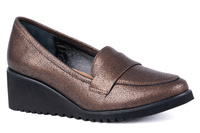 Czółenka damskie na  lekkiej koturnie  Łukbut 23710-3-J-644