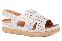 Sandały damskie na grubszej podeszwie Łukbut 22680-3-L-697