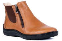 Jesienno- zimowe trzewiki damskie rude, Łukbut 11890-3-Z-068 