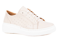 Trampki damskie beżowe Łukbut 19760-3-J-243 