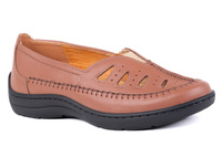 Wygodne półbuty damskie o poszerzonej tęgości H , Łukbut 5010-3-W-202