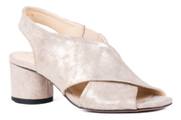 Sandały damskie na klocku  Łukbut 24470-3-L-704