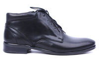 Męskie trzewiki czarne Łukbut  19280