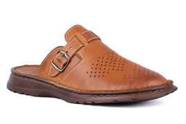 Klapki męskie dziurkowane  Łukbut  9510-4-L-002