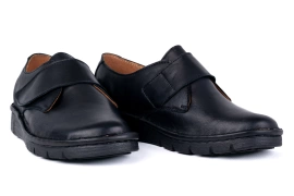 Półbuty damskie komfortowe wiązane , na szersze stopy Łukbut 17940-3-J-100 