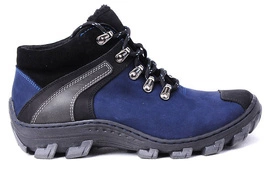 Granatowe trekkingi damskie Łukbut 621