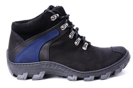 Czarne trekkingi damskie Łukbut 621